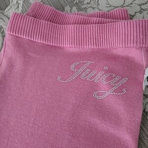 Juicy Couture Pink Knit Sweatpants. New..